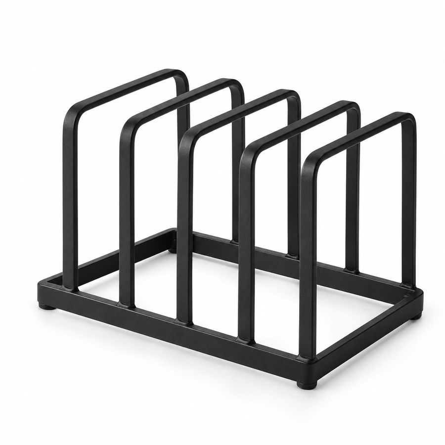 Five-Slot Pot Lid Rack