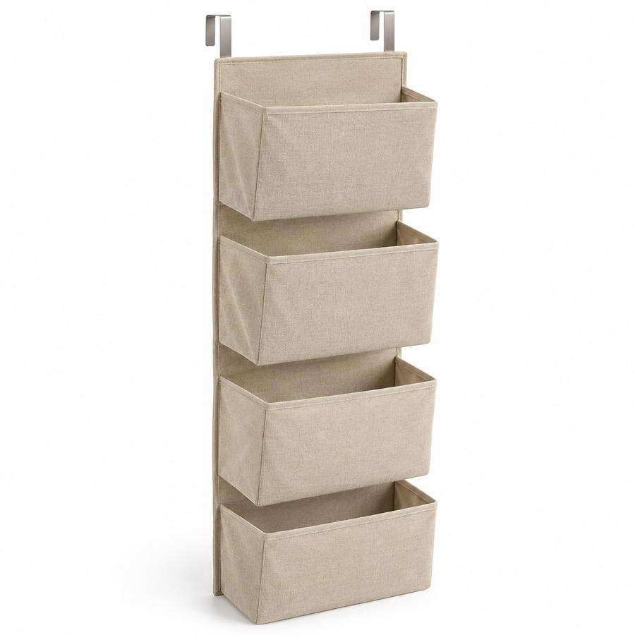 Four-Pocket Over-Door Organizer